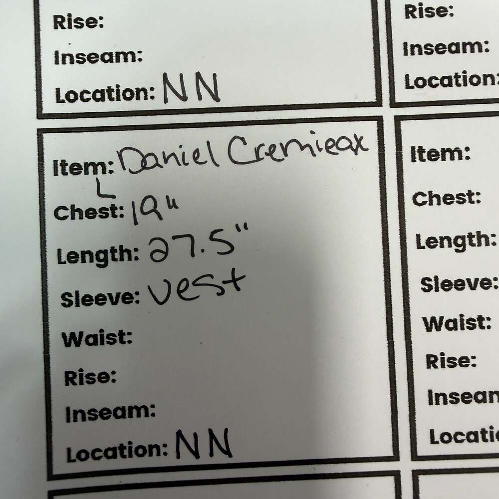 Daniel Cremieux Signature Collection V-Neck Sweater Vest Size L - Picture 7 of 7